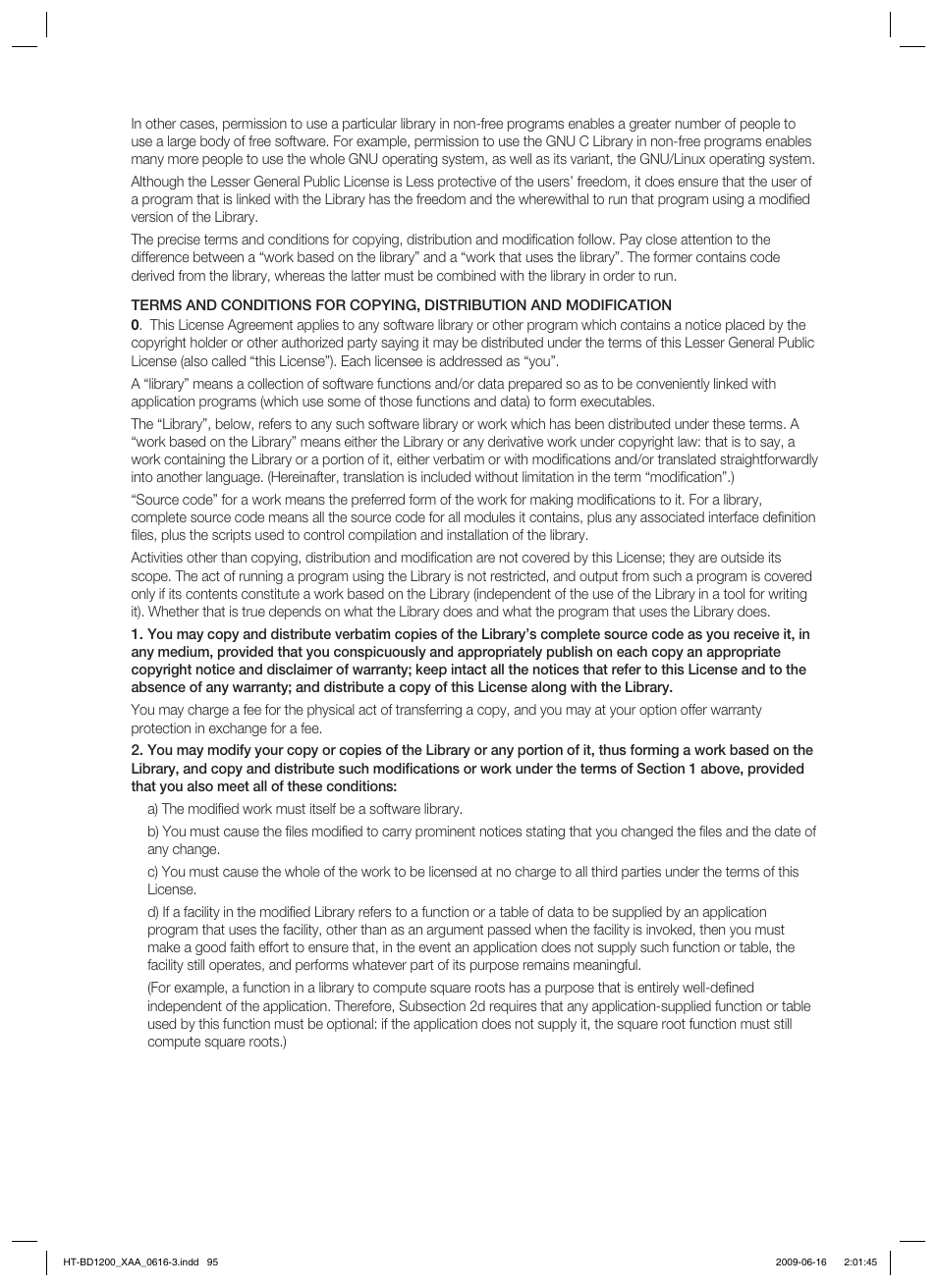 Samsung HT-BD1200 User Manual | Page 95 / 102