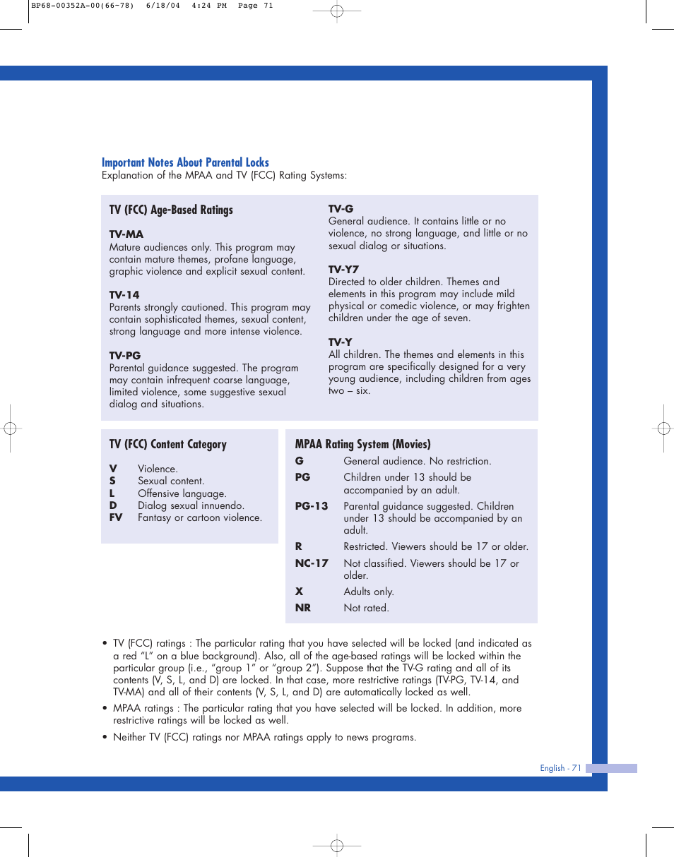 Samsung HL-P5085W User Manual | Page 71 / 91