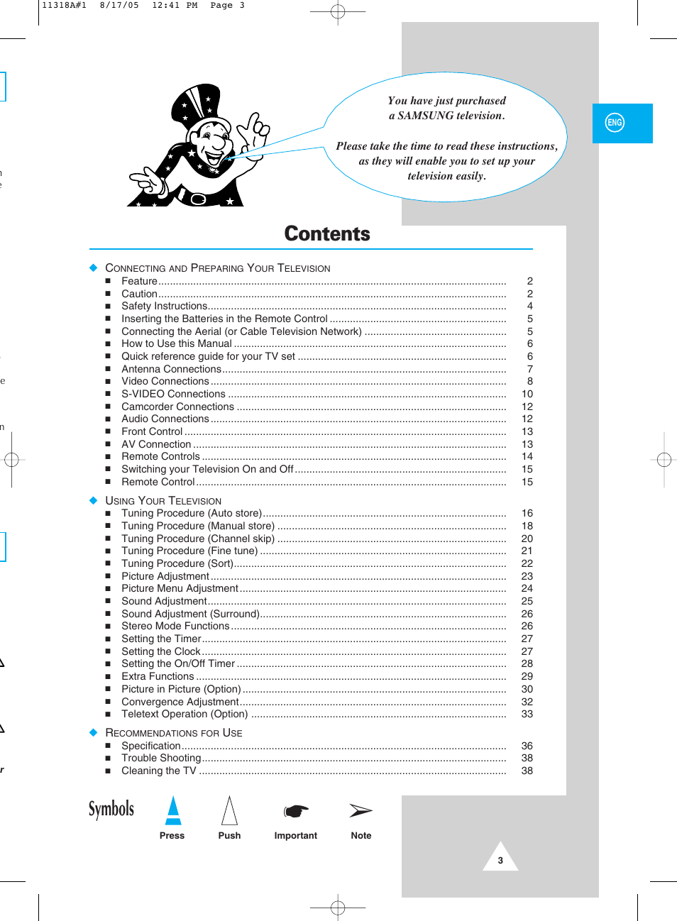 Samsung 521 User Manual | Page 3 / 40