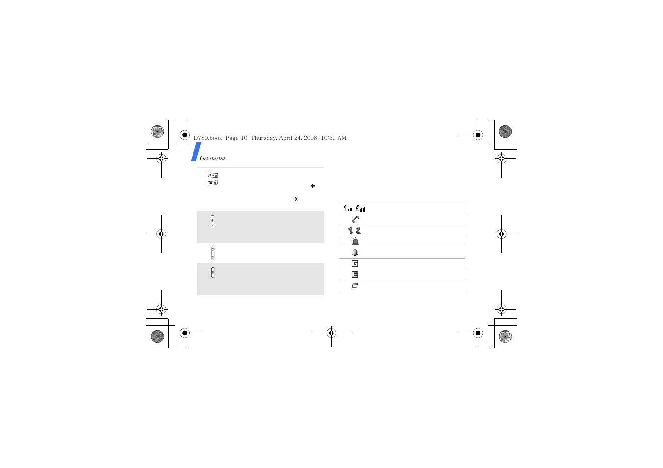 Samsung SGH-D780 User Manual | Page 13 / 49