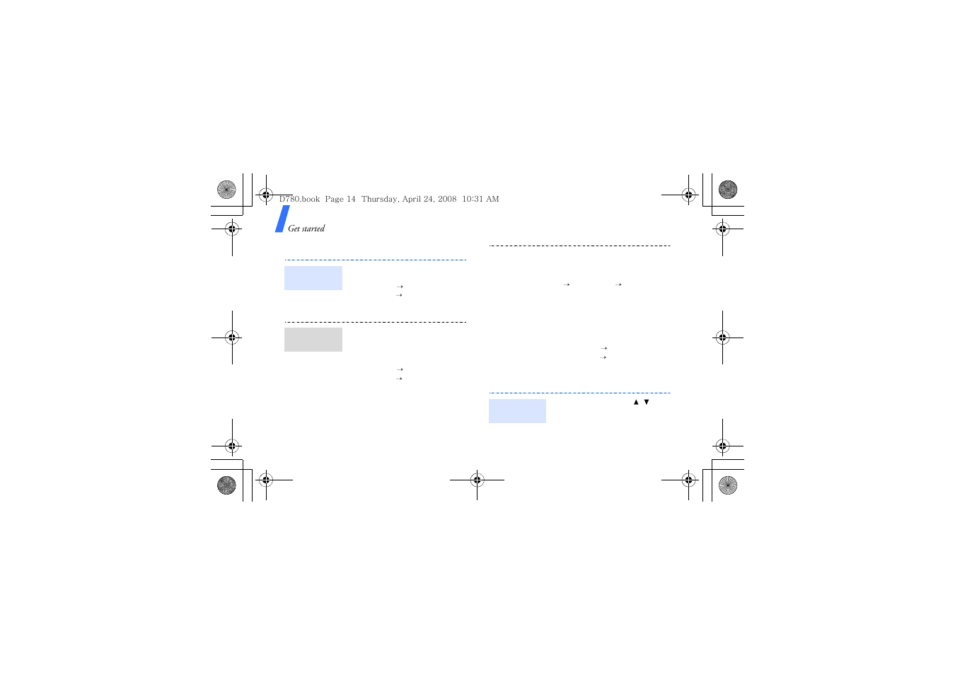 Customise your phone | Samsung SGH-D780 User Manual | Page 17 / 49