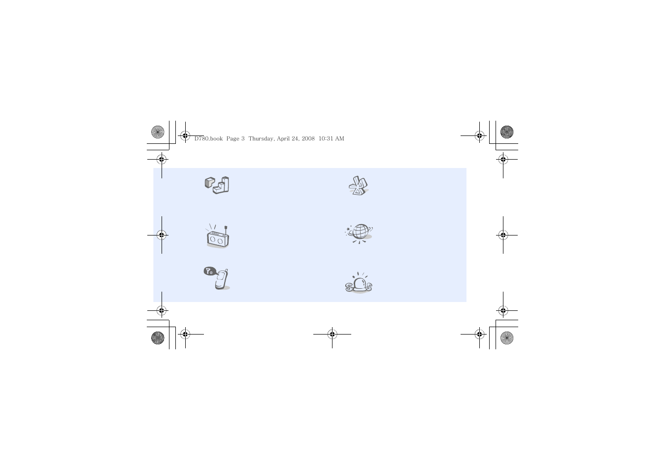 Samsung SGH-D780 User Manual | Page 6 / 49