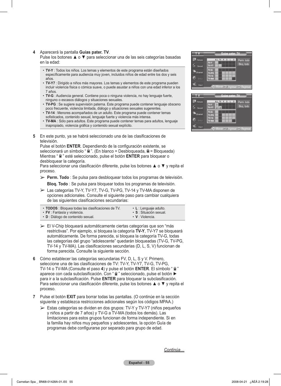 Samsung 410 Series User Manual | Page 124 / 139