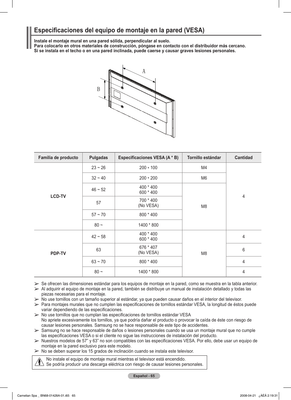 Samsung 410 Series User Manual | Page 134 / 139