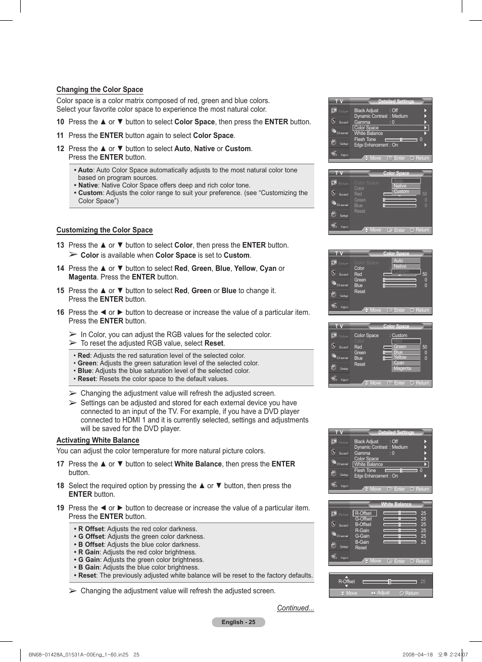 Samsung 410 Series User Manual | Page 25 / 139