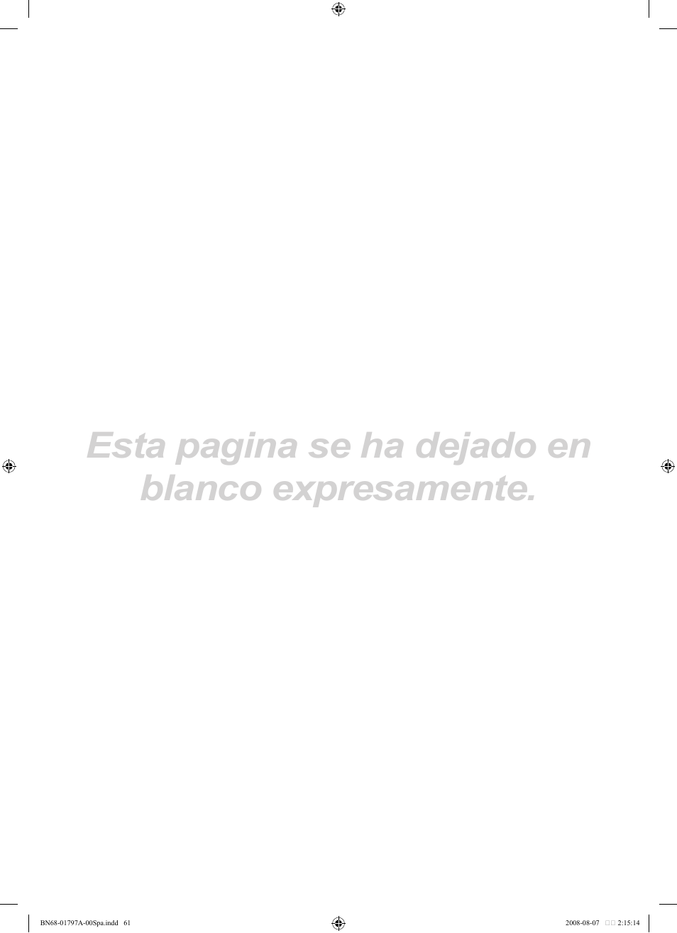 Esta pagina se ha dejado en blanco expresamente | Samsung BN68-01797A-00 User Manual | Page 187 / 187