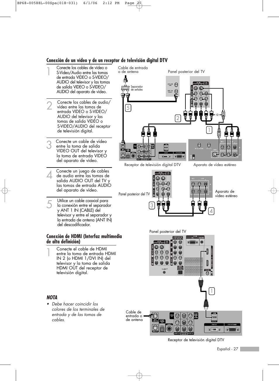 Samsung HL-S5088W User Manual | Page 27 / 164
