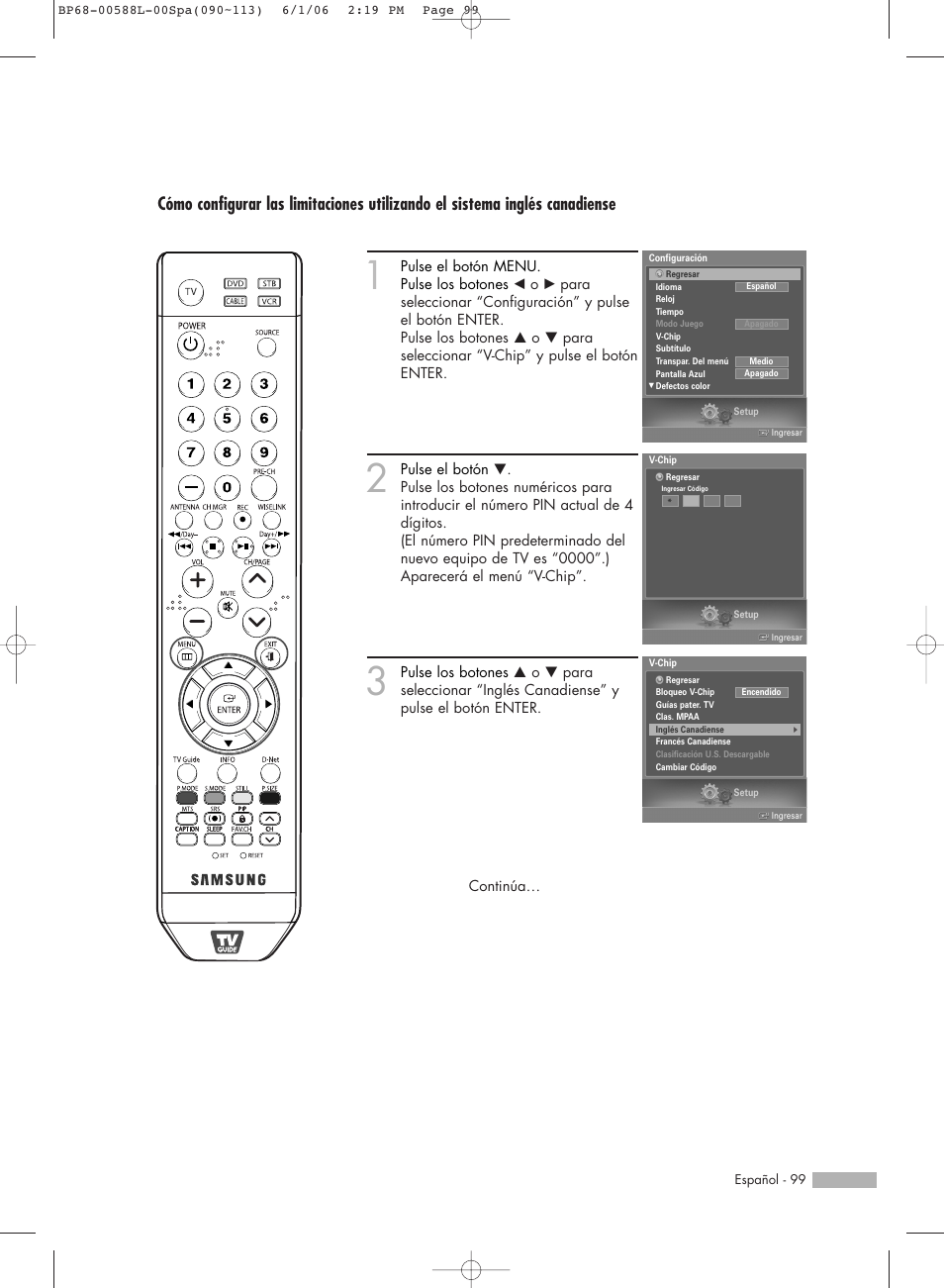 Samsung HL-S5088W User Manual | Page 99 / 164