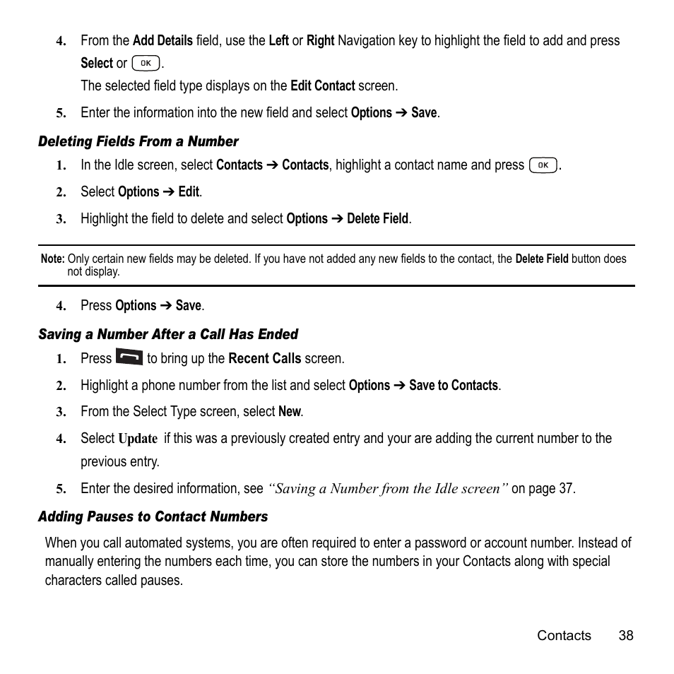 Samsung A847M User Manual | Page 45 / 140
