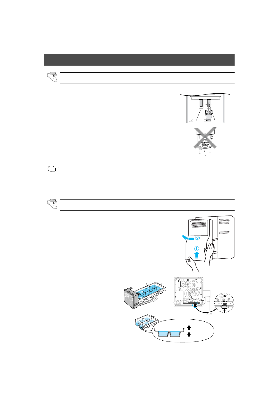 Installation of the water dispenser line | Samsung HomePAD HP2777AT User Manual | Page 29 / 61