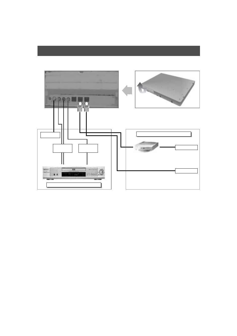 Cable connection | Samsung HomePAD HP2777AT User Manual | Page 57 / 61