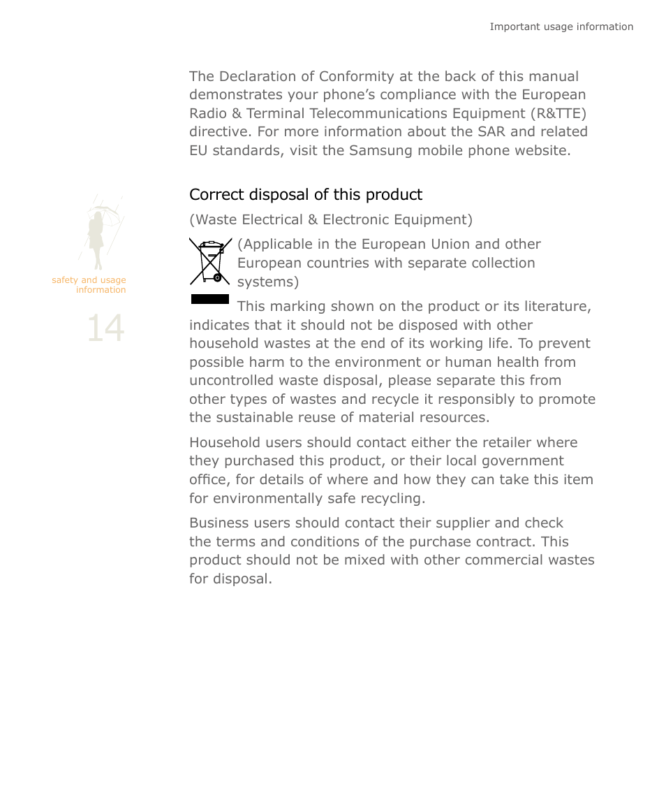 Samsung SOUL SGH-U900 User Manual | Page 15 / 152