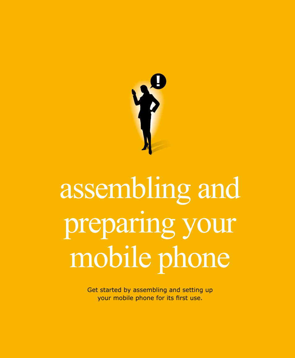 Assembling and preparing your mobile phone | Samsung SOUL SGH-U900 User Manual | Page 23 / 152