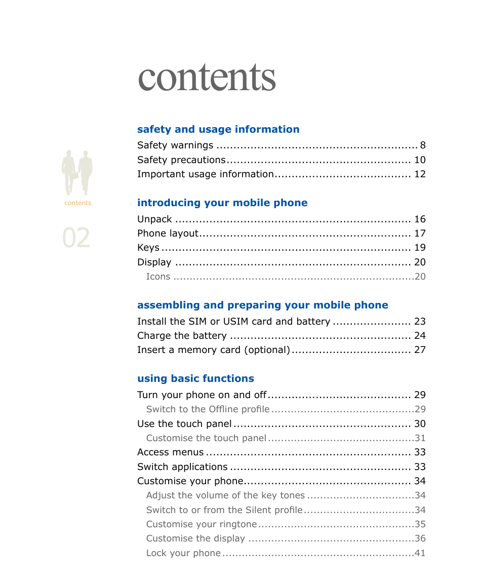 Samsung SOUL SGH-U900 User Manual | Page 3 / 152