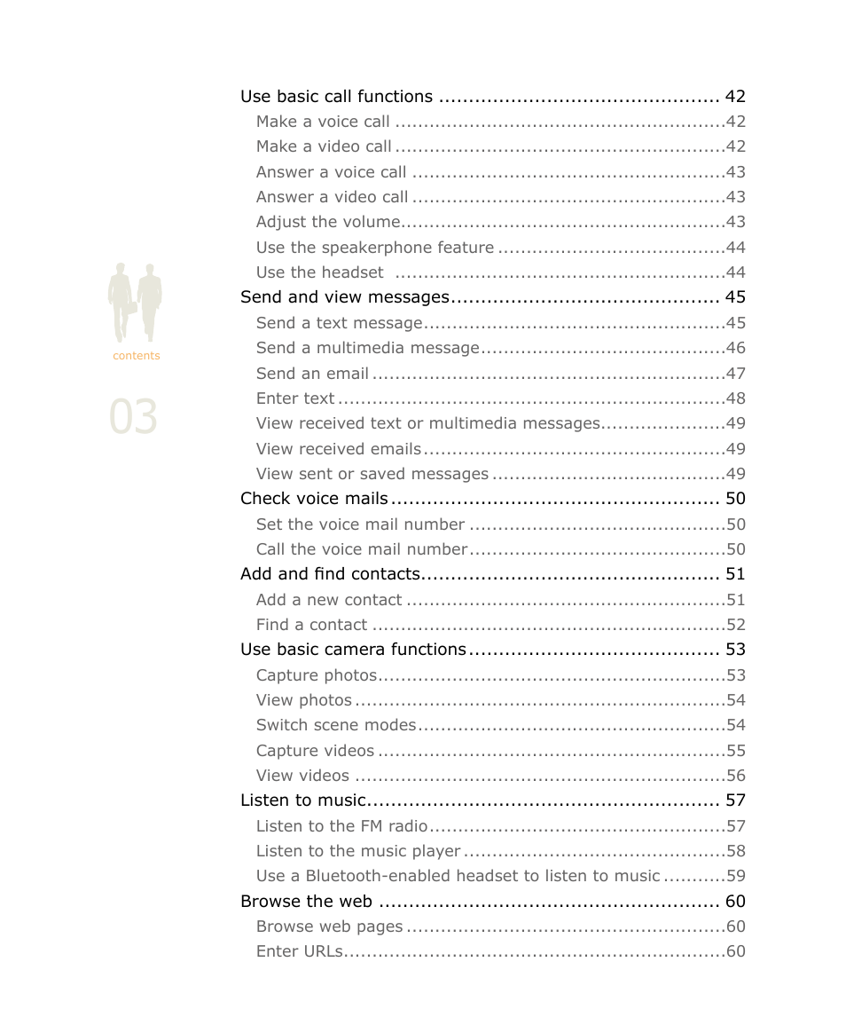 Samsung SOUL SGH-U900 User Manual | Page 4 / 152