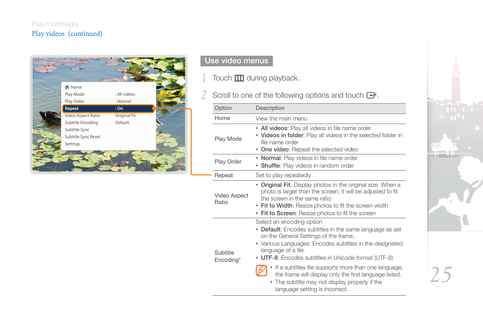 Samsung LP10WSLSB/ZA User Manual | Page 25 / 49