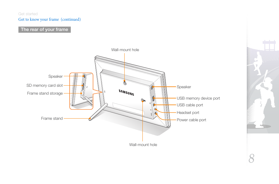 Samsung LP10WSLSB/ZA User Manual | Page 8 / 49