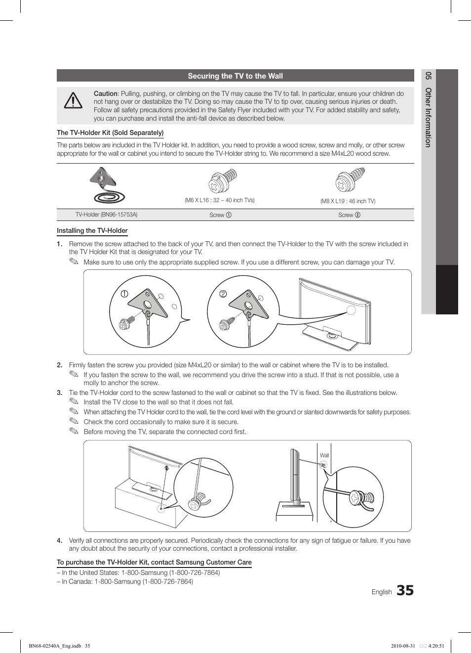 Samsung 540 User Manual | Page 35 / 41