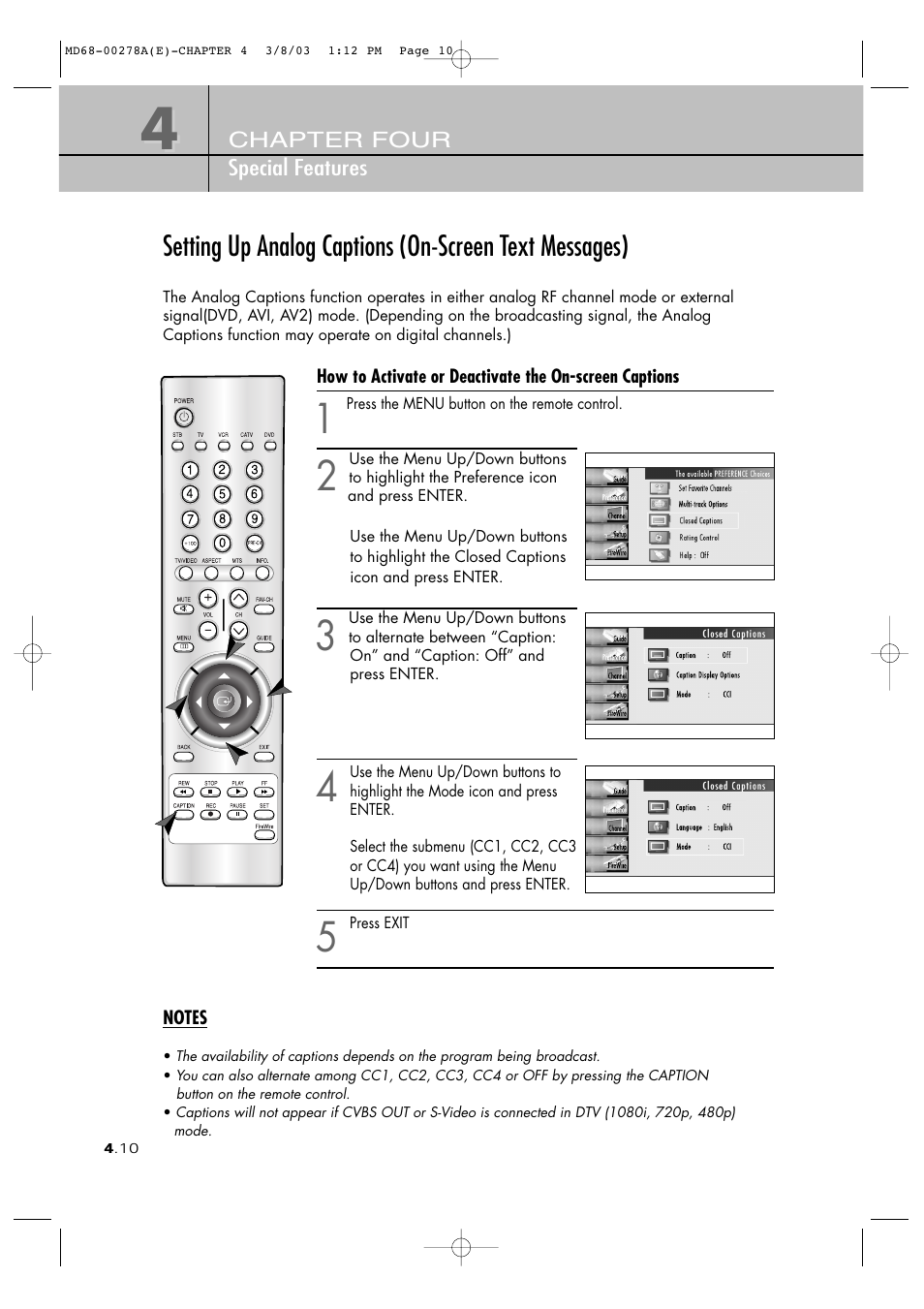 Samsung SIR-T165 User Manual | Page 44 / 63
