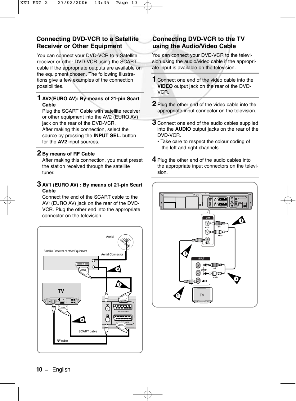 Samsung DVD-V5600 User Manual | Page 10 / 56