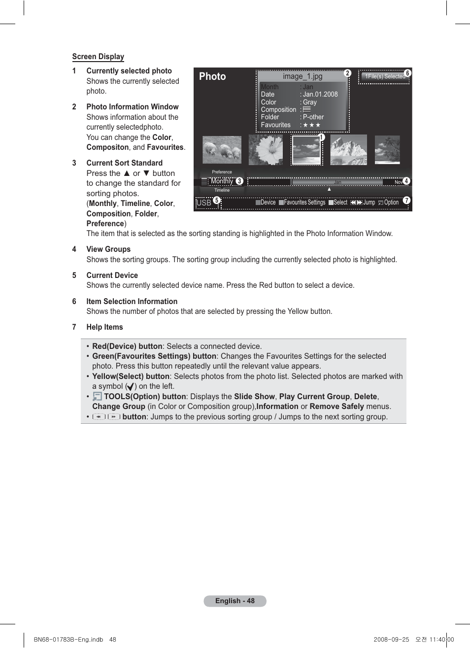 Photo | Samsung BN68-01783B-00 User Manual | Page 48 / 389