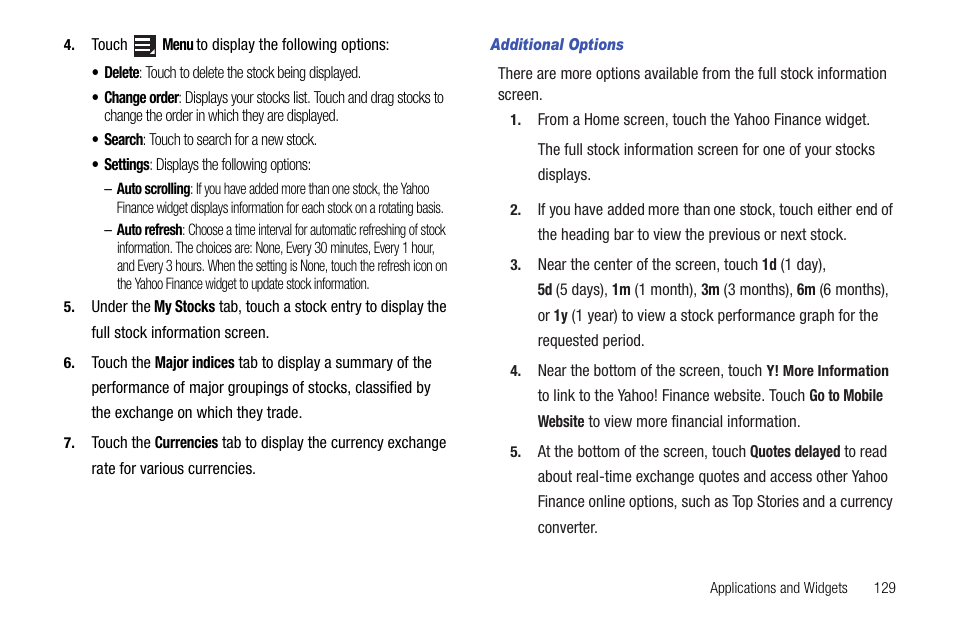 Samsung Galaxy Tab 8.9 User Manual | Page 133 / 188