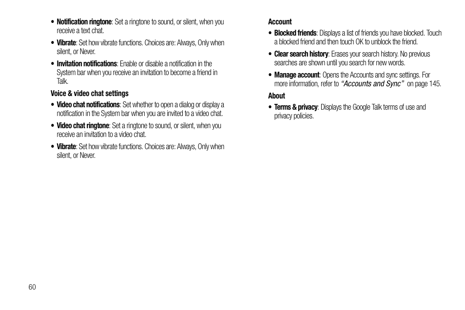 Samsung Galaxy Tab 8.9 User Manual | Page 64 / 188