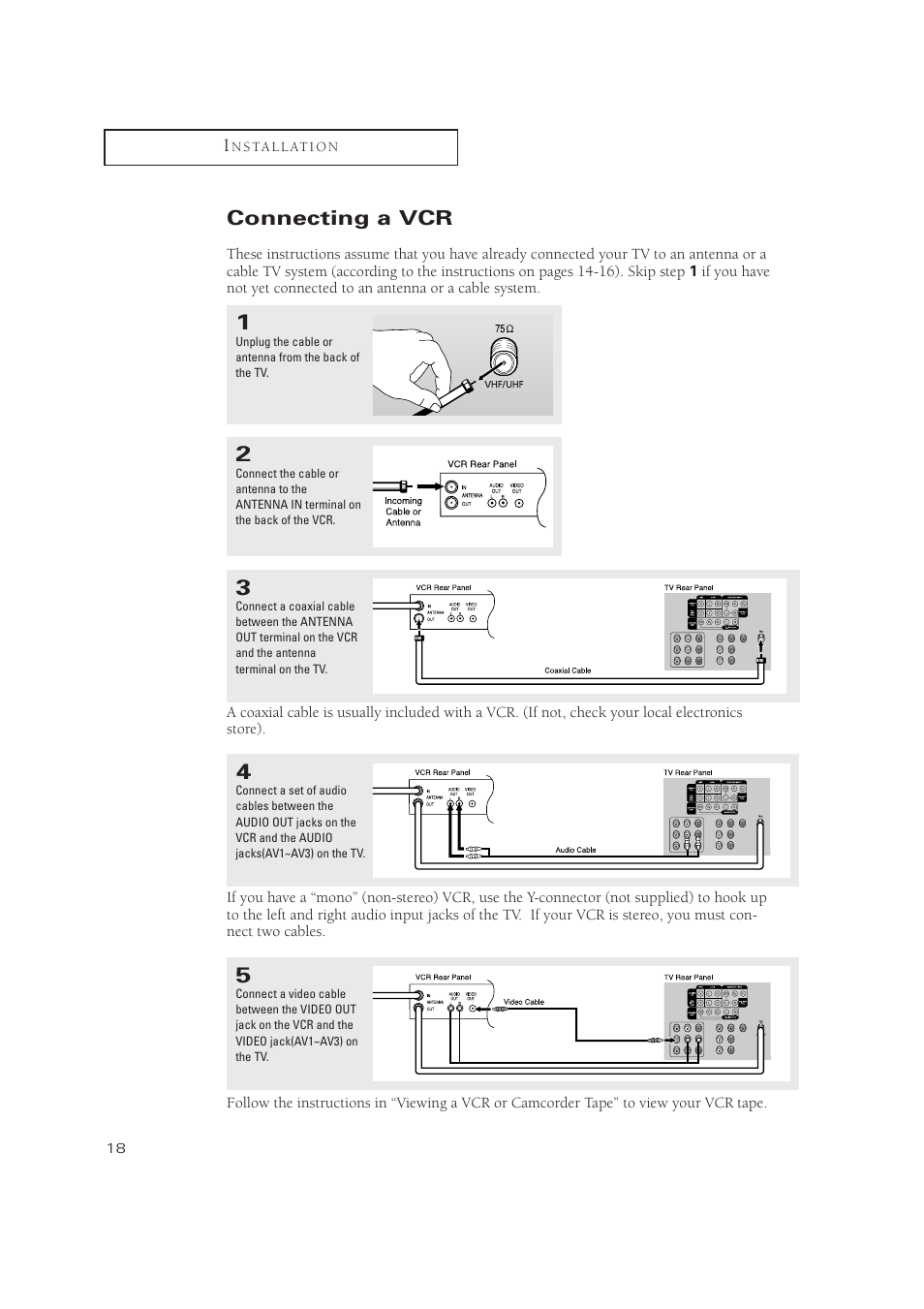 Samsung TXN2771HF/TXN3071WHF User Manual | Page 18 / 80