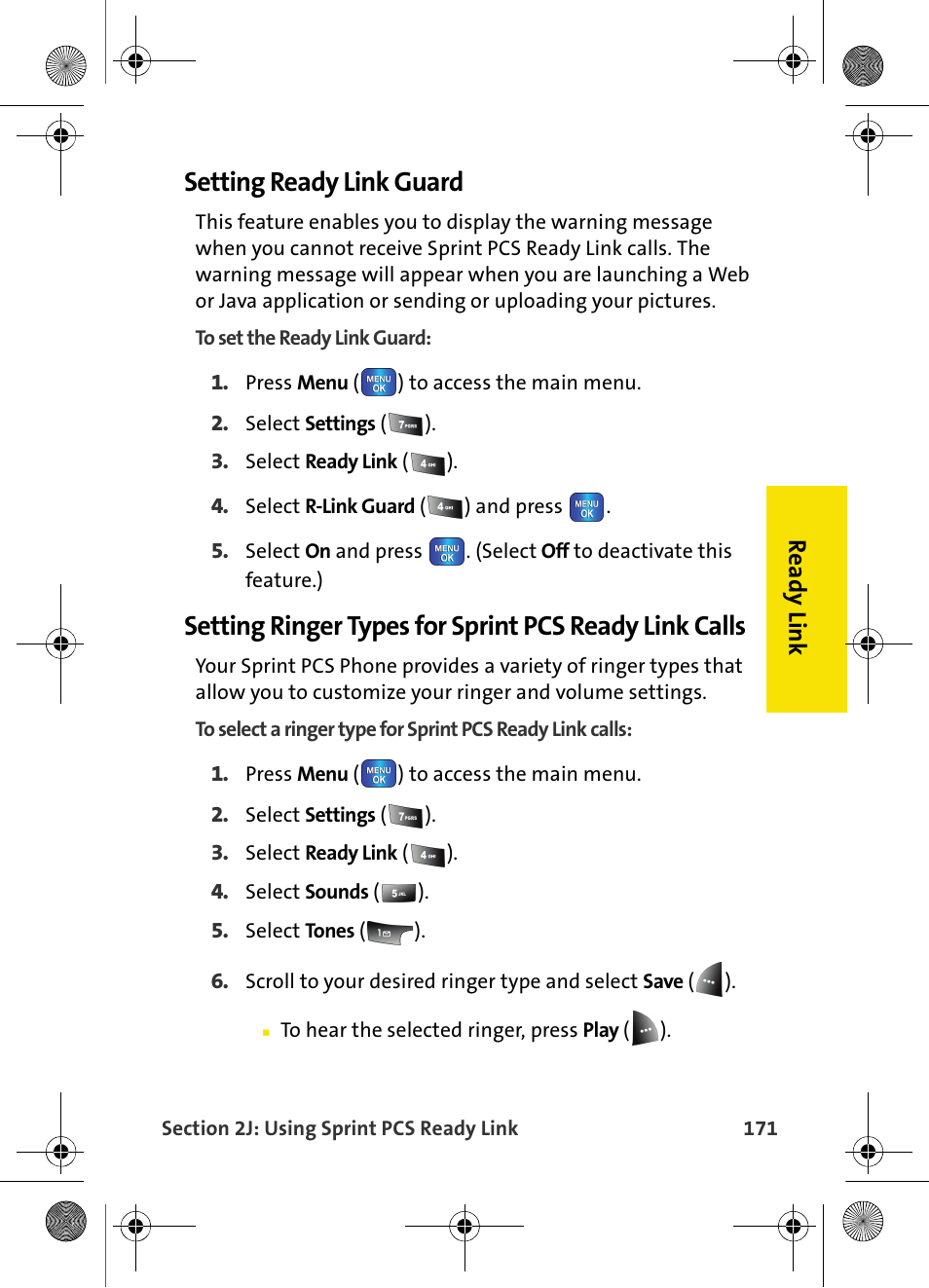 Setting ready link guard | Samsung VI-A820 User Manual | Page 179 / 256
