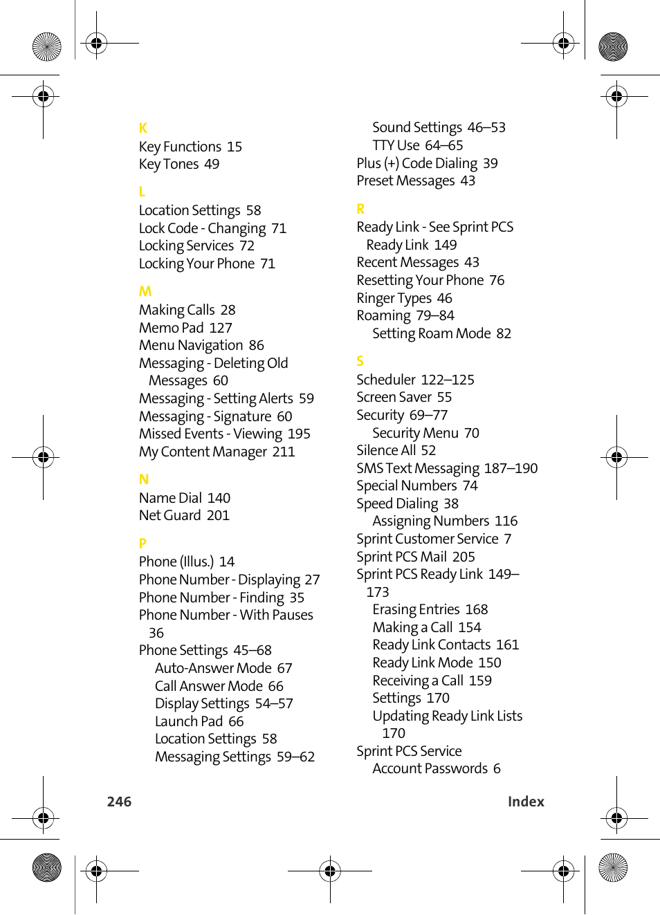 Samsung VI-A820 User Manual | Page 254 / 256