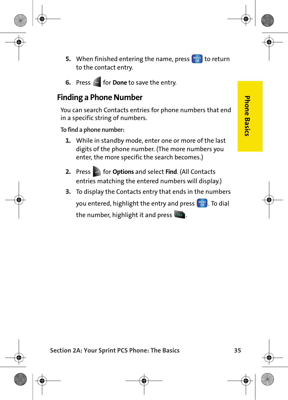Finding a phone number | Samsung VI-A820 User Manual | Page 43 / 256