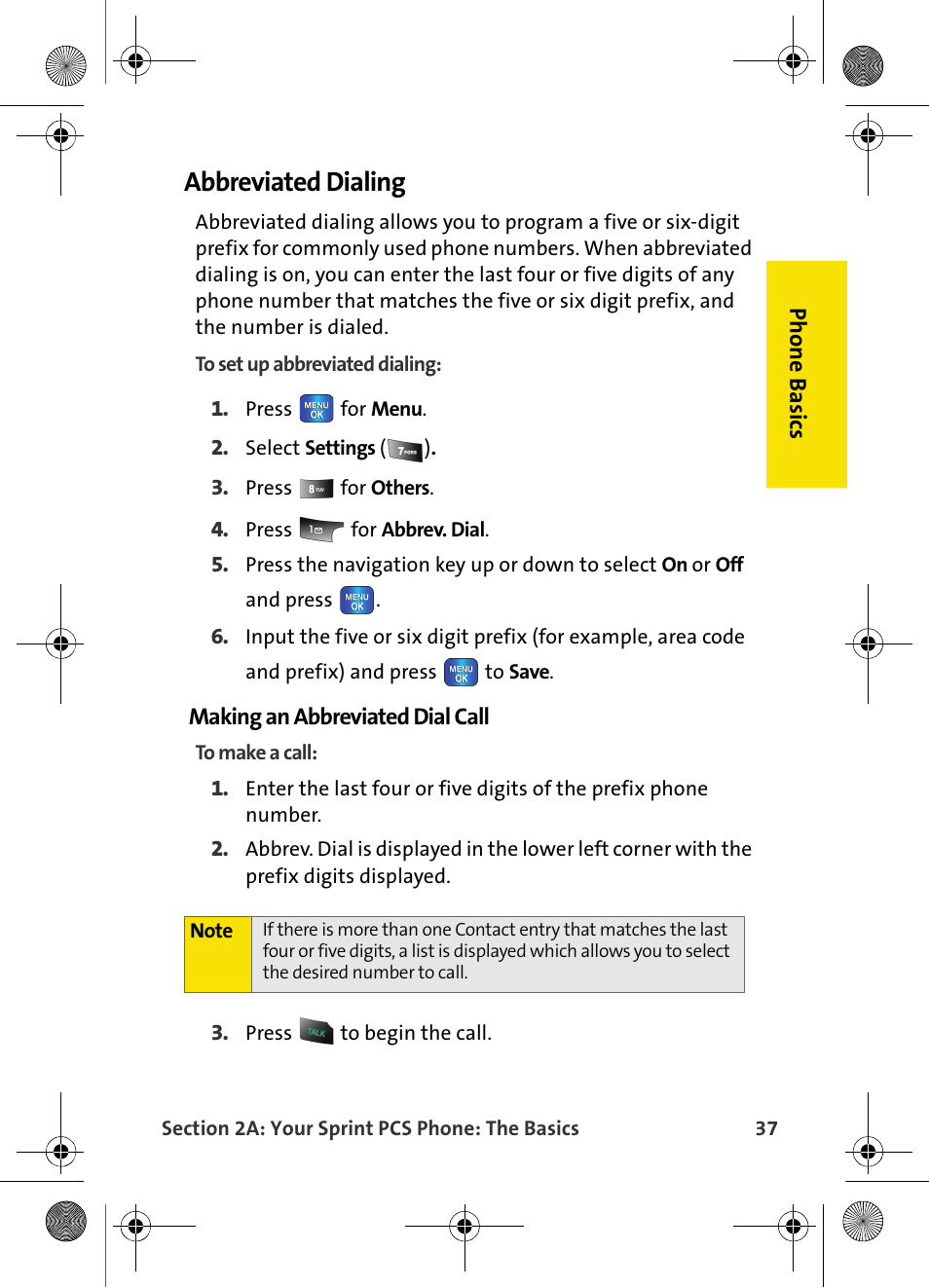 Abbreviated dialing | Samsung VI-A820 User Manual | Page 45 / 256