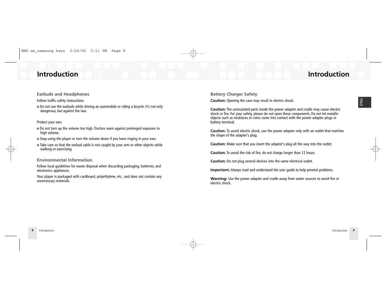Introduction | Samsung NeXus 25 User Manual | Page 5 / 40