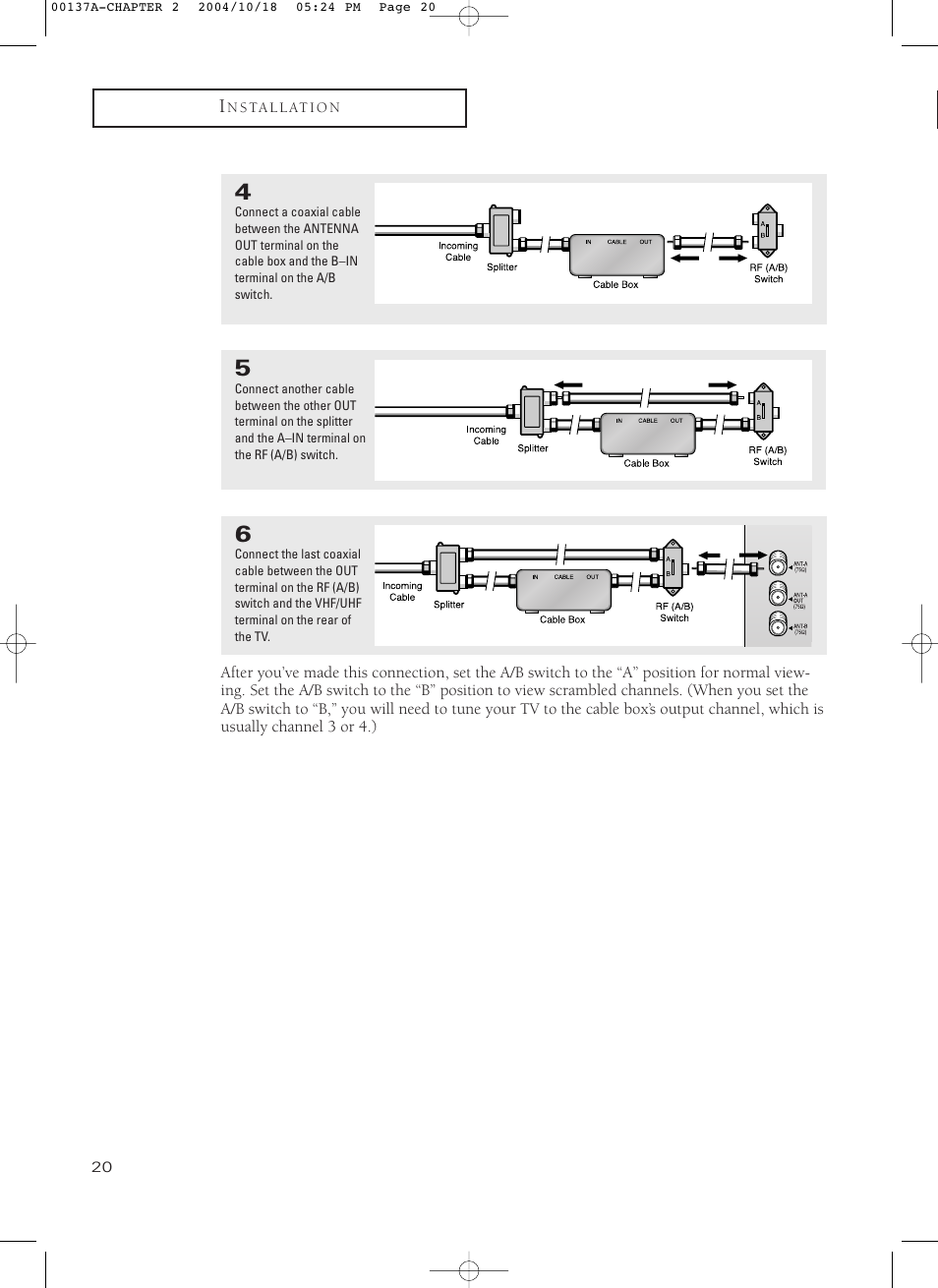 Samsung HCN479W User Manual | Page 20 / 87