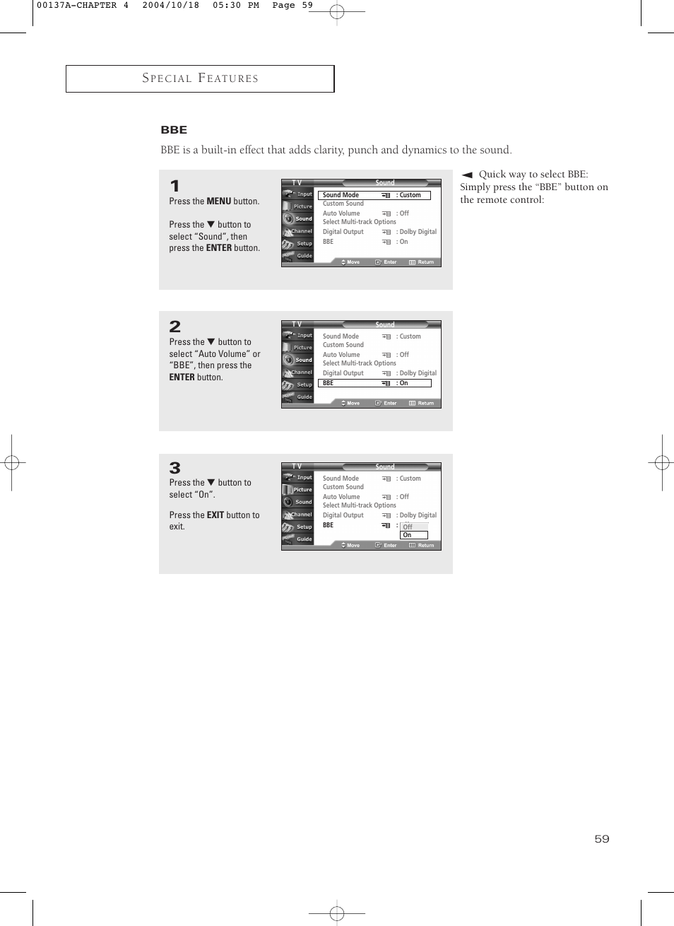 Samsung HCN479W User Manual | Page 59 / 87