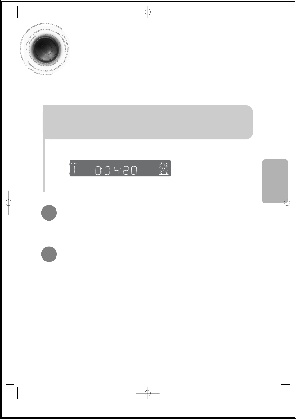 Selecting a disc in the disc changer | Samsung 20051111115925328 User Manual | Page 29 / 90