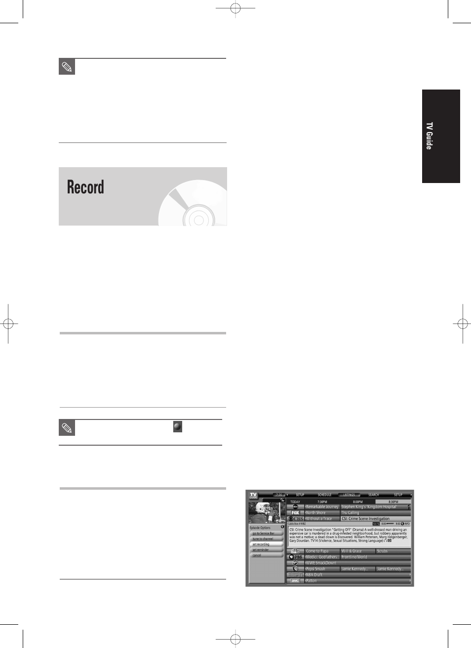 Record | Samsung DVD-HR720/ User Manual | Page 153 / 168