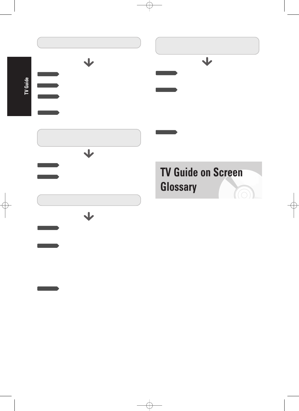 Tv guide on screen glossary, 164 - english | Samsung DVD-HR720/ User Manual | Page 164 / 168