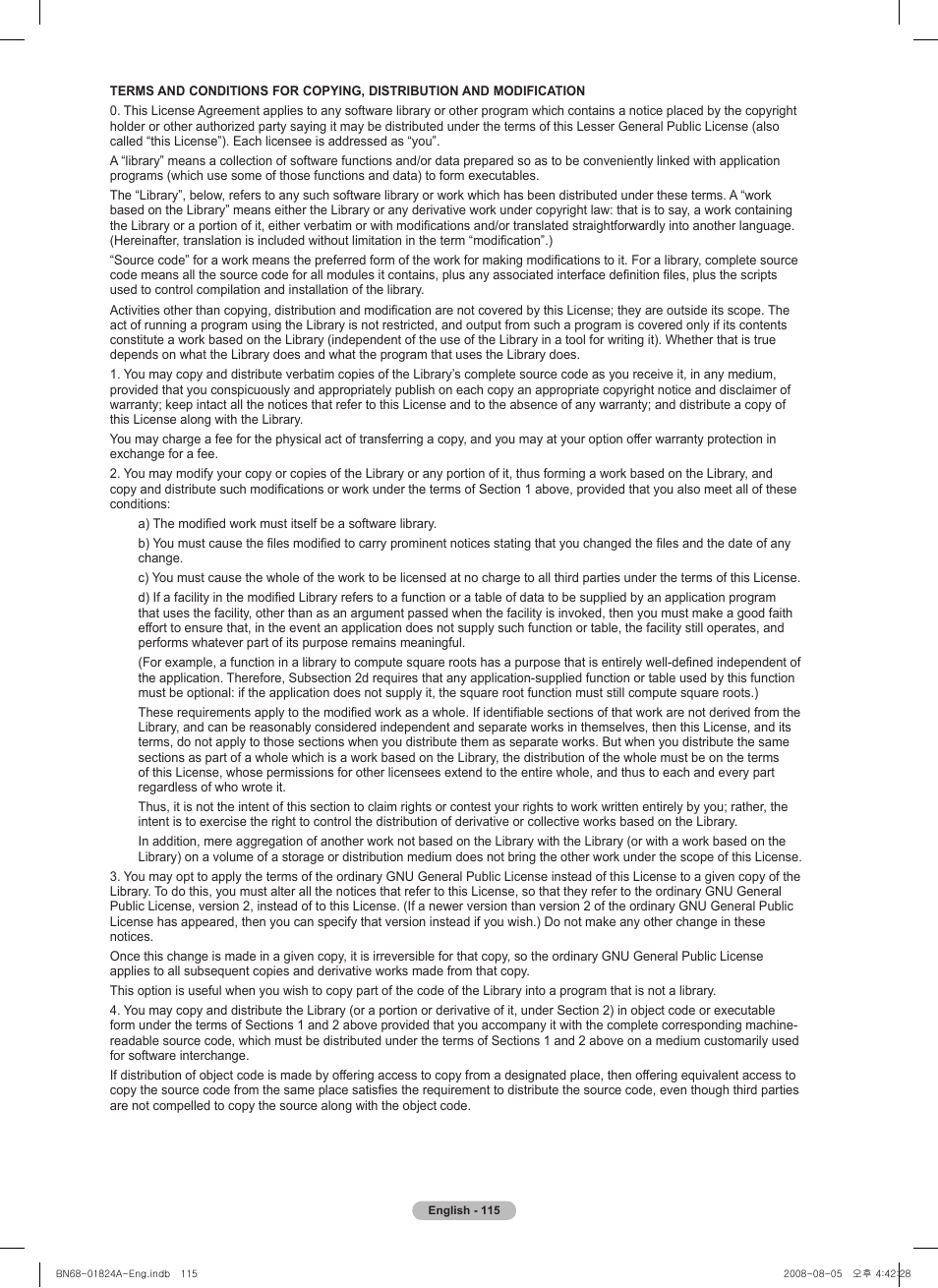 Samsung BN68-01824A-00 User Manual | Page 115 / 230