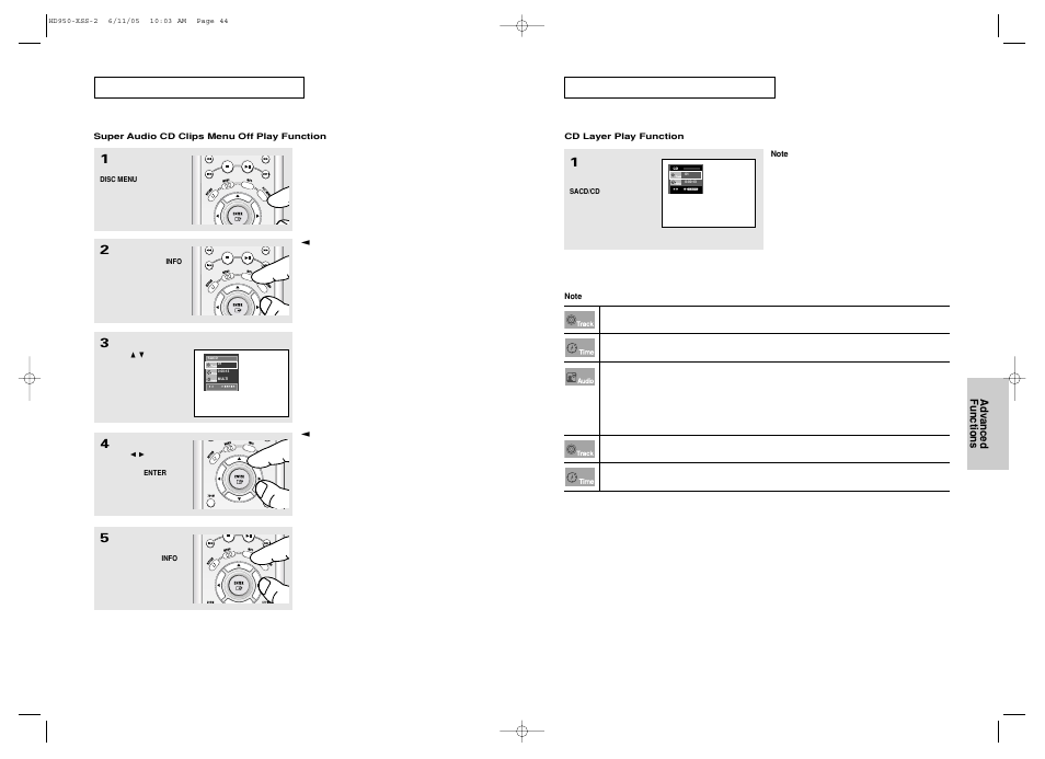 Samsung DVD-HD950 User Manual | Page 23 / 38