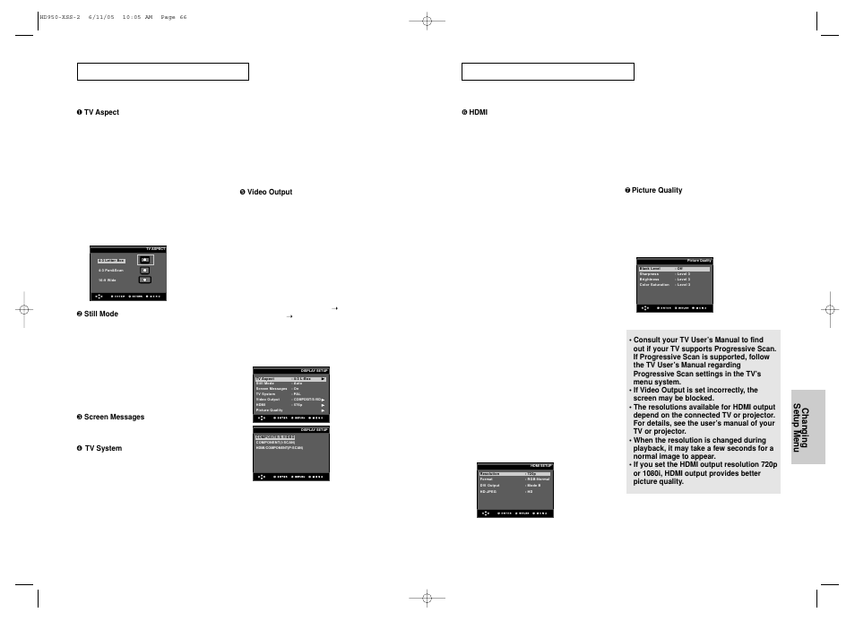 Samsung DVD-HD950 User Manual | Page 34 / 38