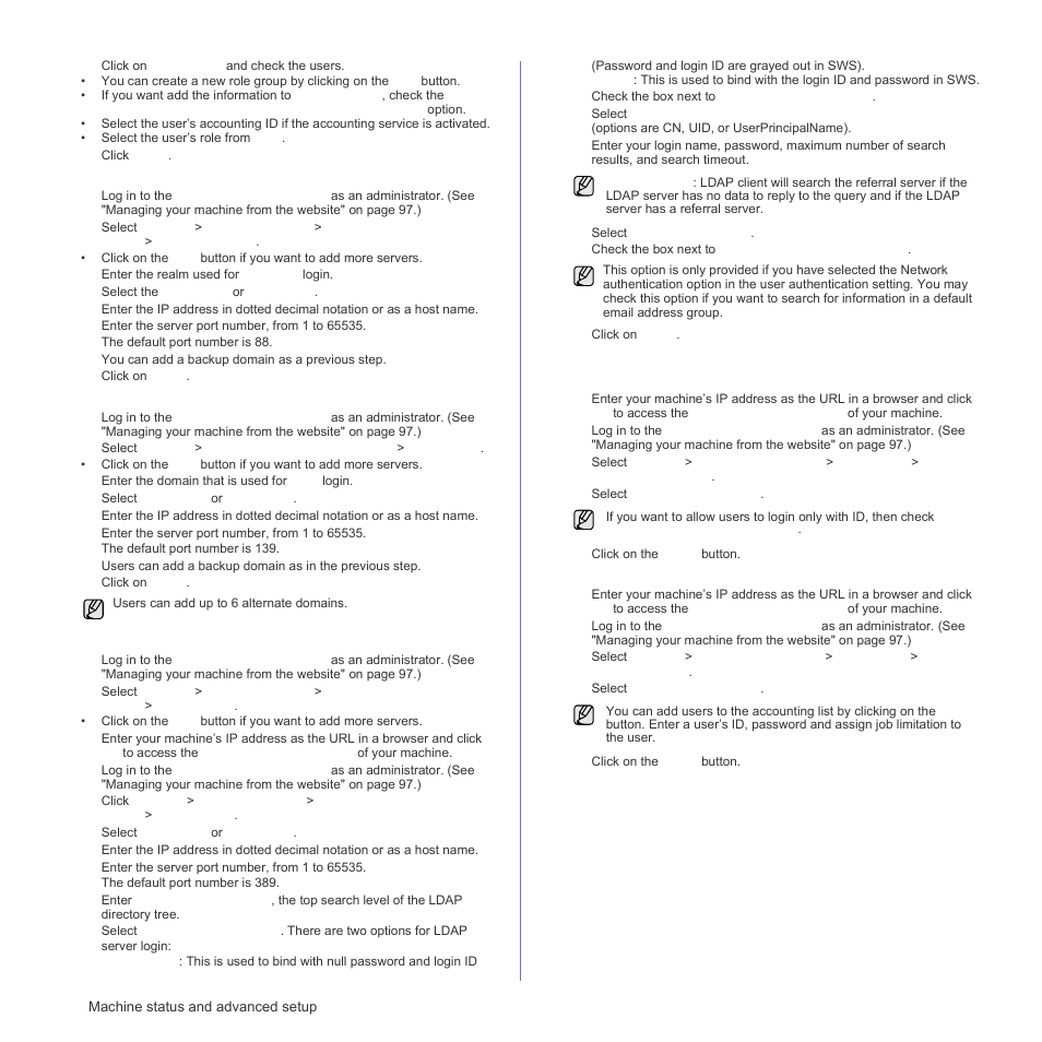 Samsung SCX-6555N Series User Manual | Page 88 / 186