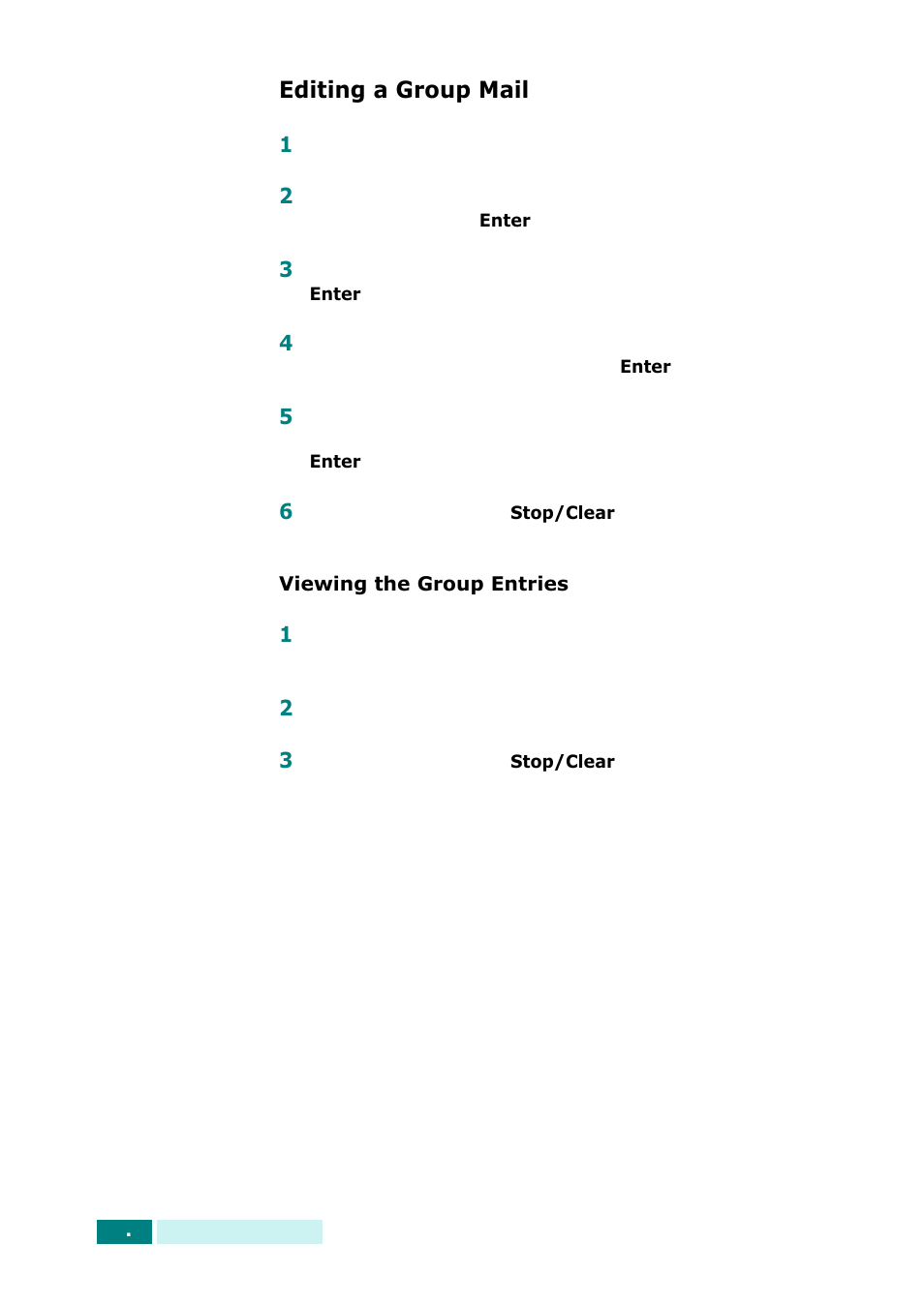 Editing a group mail | Samsung SCX-6320F User Manual | Page 322 / 330