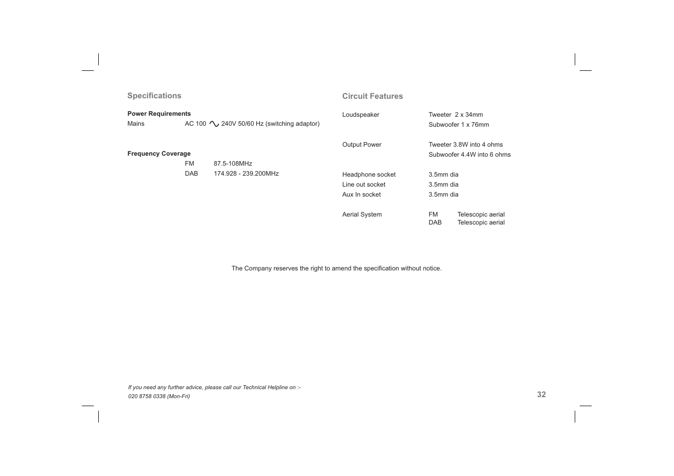 Samsung Sound 80 User Manual | Page 33 / 36