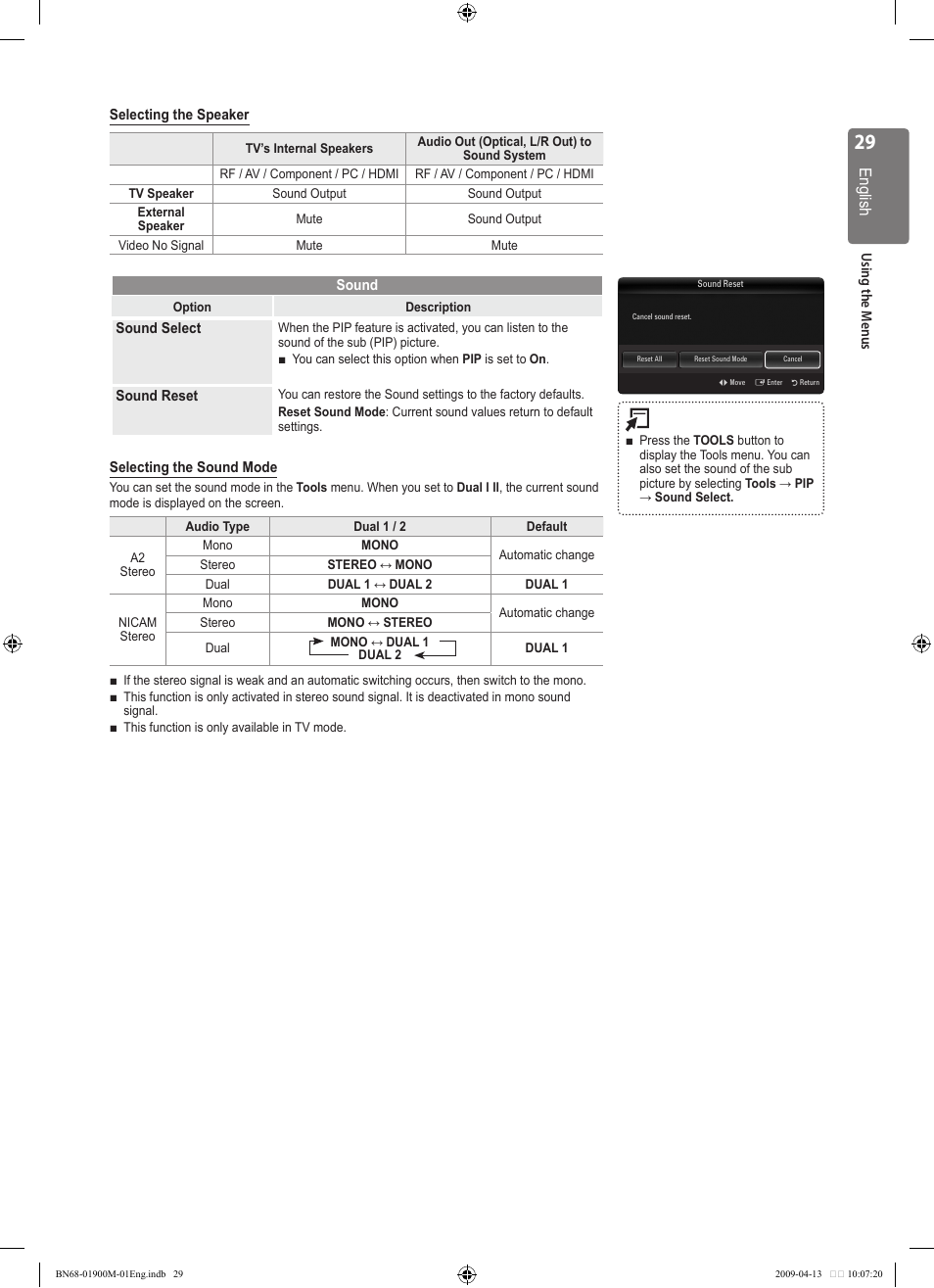 Samsung BN68-01900M-01 User Manual | Page 29 / 107