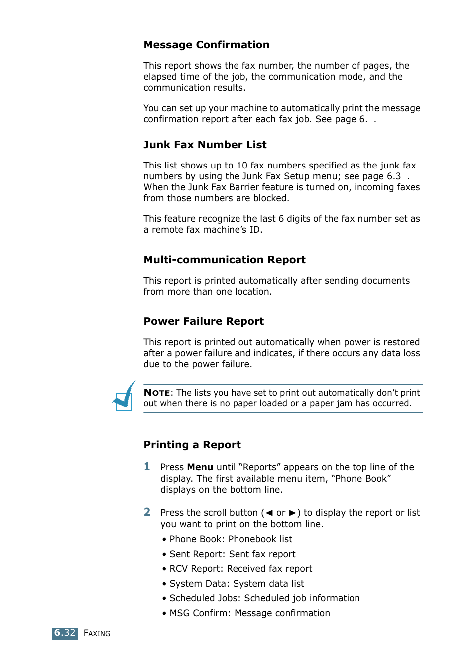 Samsung SF-755P User Manual | Page 139 / 219