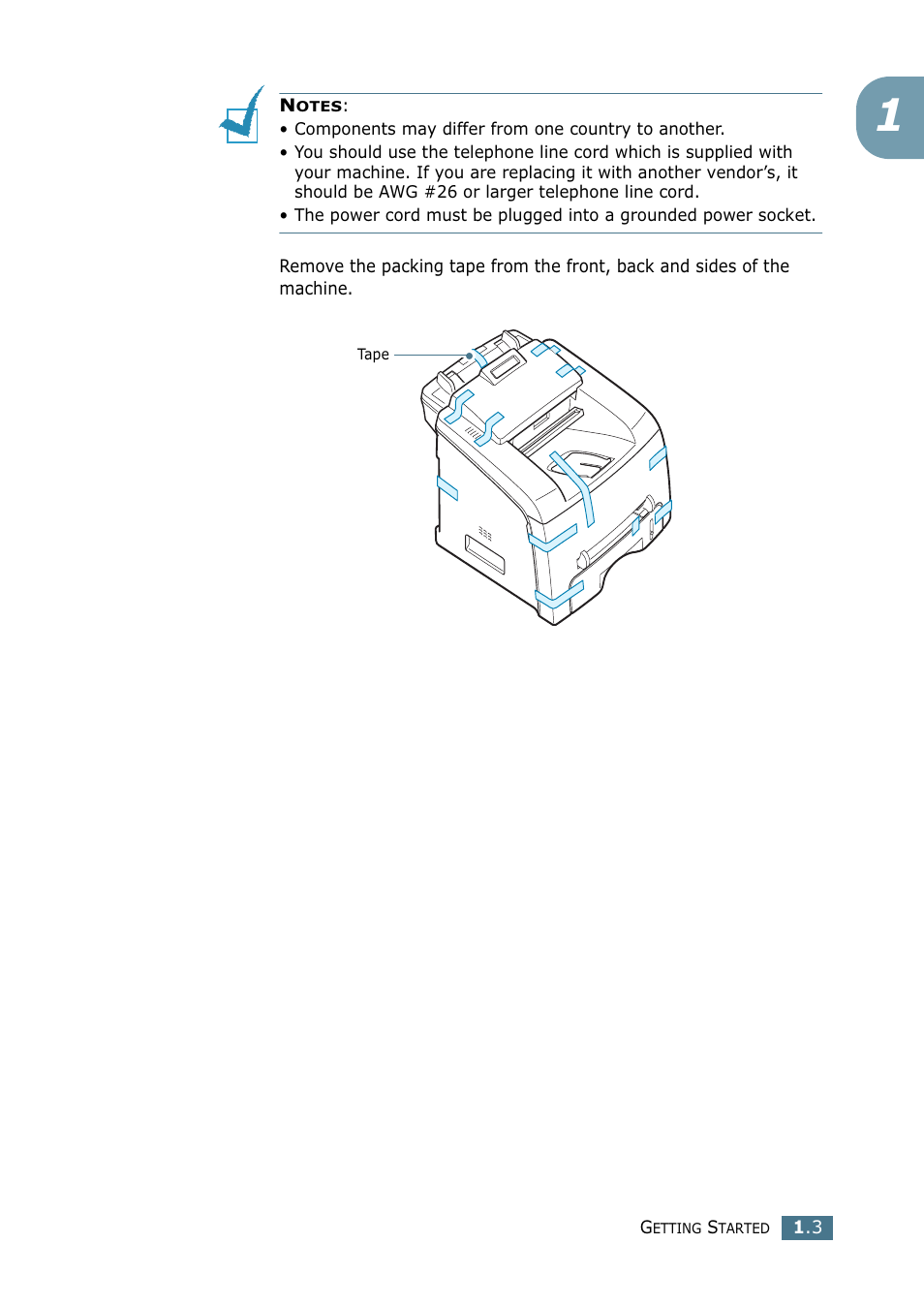 Samsung SF-755P User Manual | Page 22 / 219