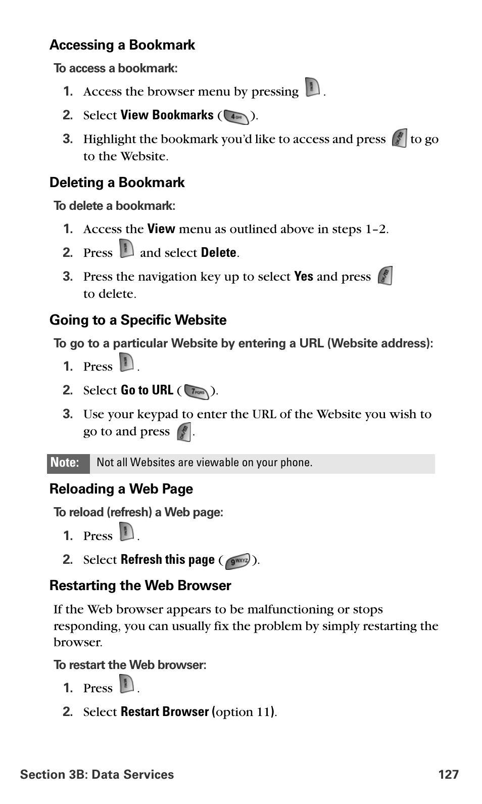 Samsung A660 User Manual | Page 134 / 158