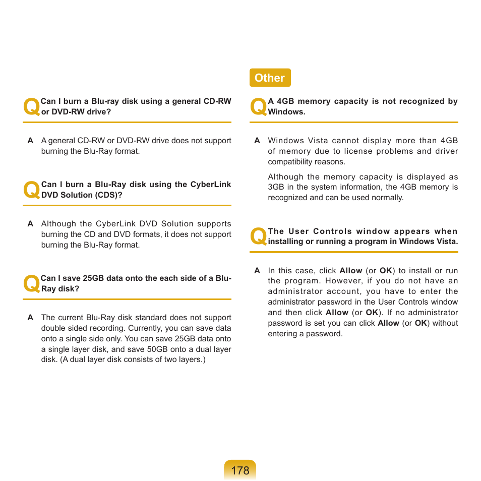 Other | Samsung Q71 User Manual | Page 179 / 191