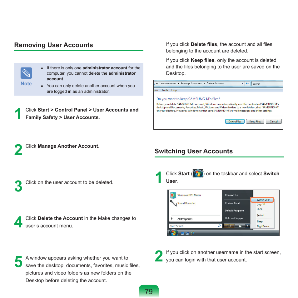 Samsung Q71 User Manual | Page 80 / 191